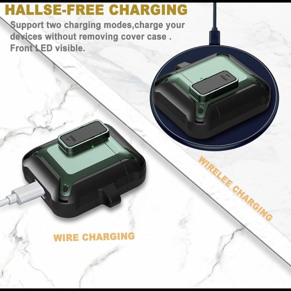 2 for $15 New Cover for Apple AirPods 2/1 charging case (bundle 2 or items) - Picture 7 of 8